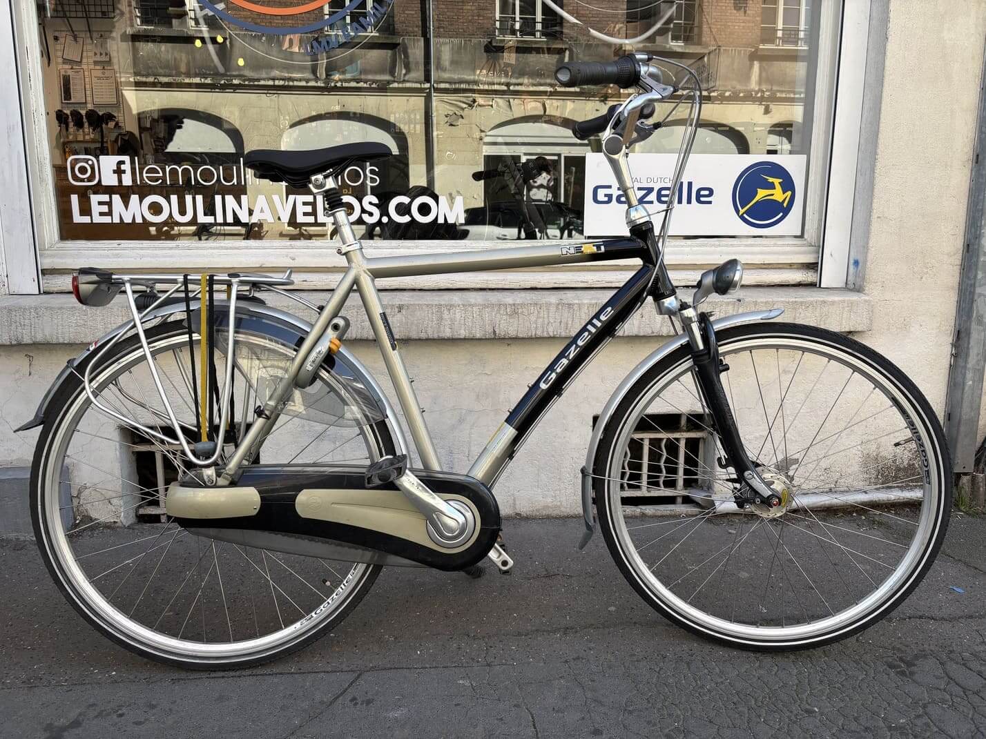 Acheter Vélo Hollandais Gazelle Next - 469,90 € Vélo Hollandais Gazelle Next - N/A reconditionné disponible sur Le Moulin à Vélos
